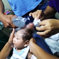 Boynuzlu bebek doğdu... Bebeğin annesi bile şoke oldu!