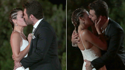 Romantik sahneden kareler paylaşıldı