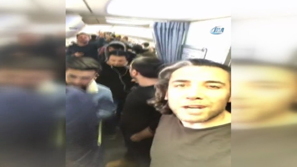 Uçak iniş yapamadı tüm yolcular sinir krizi geçirdi