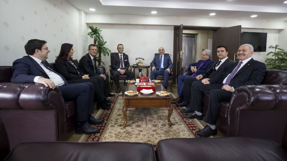 CHP heyetinden BBP, DSP, BTP ve DP'ye ziyaret