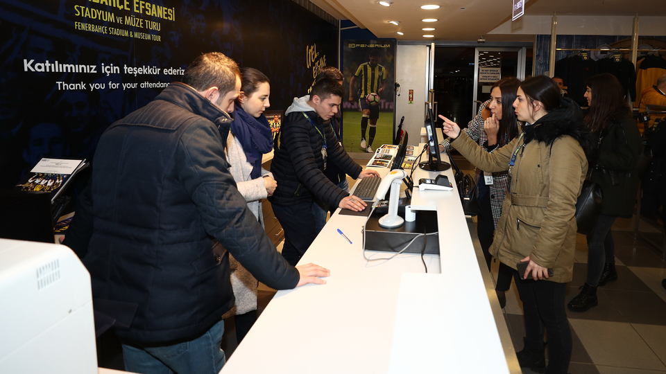 Ülker Stadı'nda müze ve gezi turu başladı