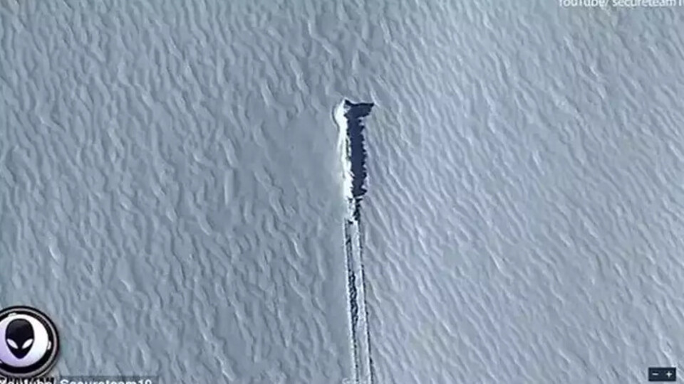 Google Earth'te rastlanan gizemli cismin sırrı ortaya çıktı