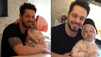 Murat Boz sözünü tuttu, Progeria hastası hayranı Gülsüm'le buluştu