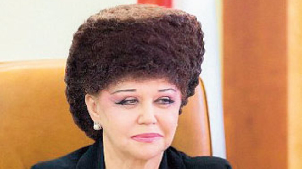 Valentina Petrenko'nun sıra dışı saçı!