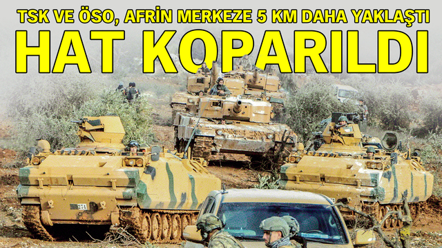 Hat koparıldı