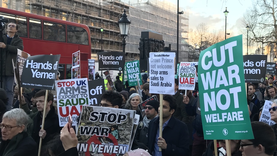 Veliaht Prens Bin Selman'a Londra'da kötü sürpriz!
