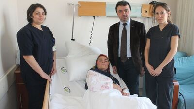 Ağrılarından ağrı pili ile kurtuldu!