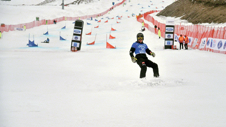 Dünyanın kayakçısı Erciyes'te