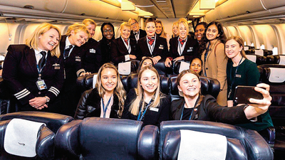 Kadınların en büyük uçuşu