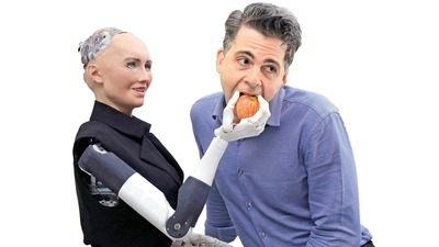 Bahçeli'ye robot daveti