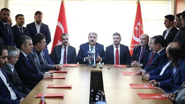 BBP lideri Destici'den ittifak açıklaması