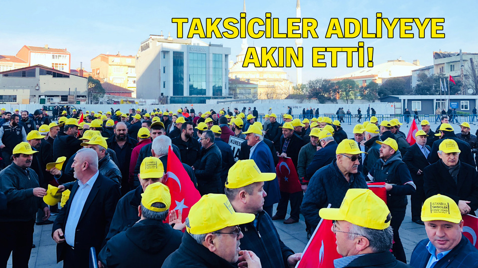 İstanbul Taksiciler Esnaf Odası Başkanı Eyüp Aksu'dan tehdit!