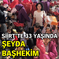 Siirt’te 33 yaşında Şeyda Başhekim
