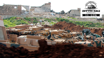 Adım adım Afrin'e! 15 köy, 1 tepe ele geçirildi