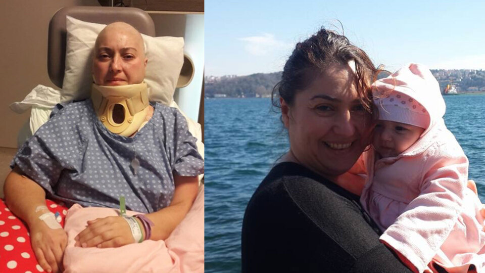 Günleri sayılı... Kendisi için değil 2 yaşındaki kızı için yaşamak istiyor!