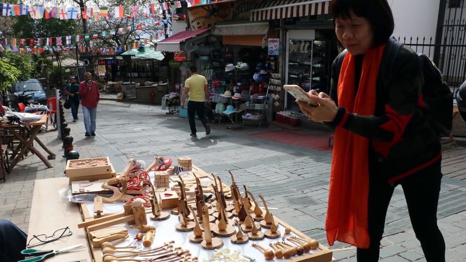 Kaleiçi'nde turist var alışveriş yok
