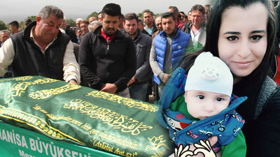 Çok acı görüntü! Anne-oğul aynı tabutta