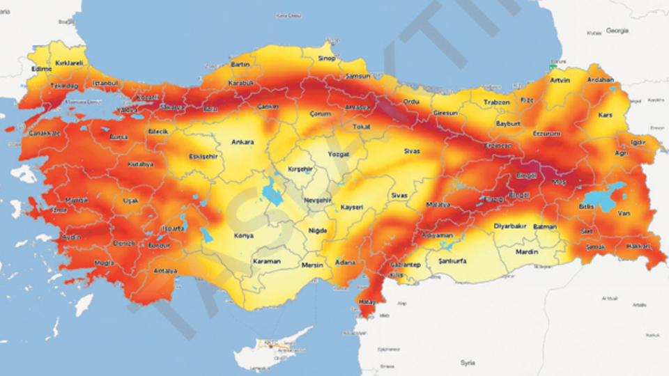 Adresini gir deprem riskini gör
