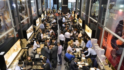 65 ülkeden mücevher fuarı için geliyorlar