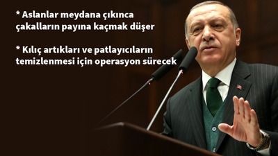 Cumhurbaşkanı Erdoğan'dan ABD'ye Afrin yanıtı