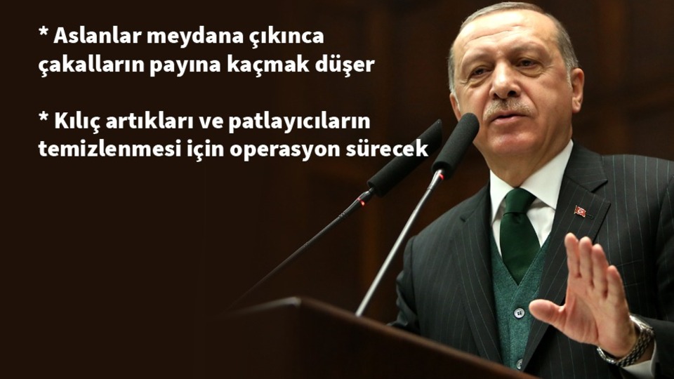Cumhurbaşkanı Erdoğan'dan ABD'ye Afrin yanıtı