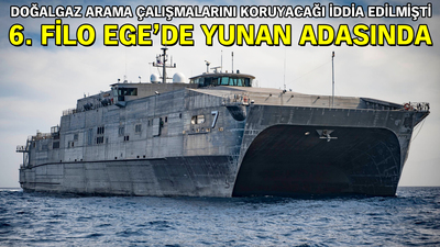 6. Filo Ege'de Yunan adasında