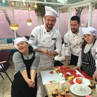 Down sendromlular hünerlerini sergiledi!