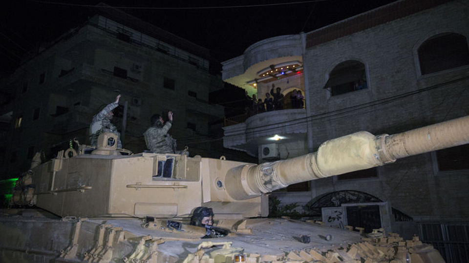 Mehmetçik'ten Afrin'de gece devriyesi!