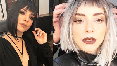 Merve değişikliğe doymuyor!