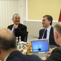 İki bakan AB zirvesi hazırlıkları için buluştu!