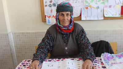 6 çocuk 24 torun sahibi Döne nineden azim öyküsü! 75'inden sonra...