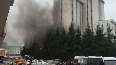 Ordu Devlet Hastanesi'nde yangın! Hastalar tahliye edildi