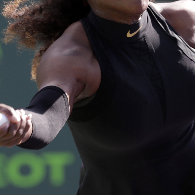 Serena Williams ilk turda veda etti