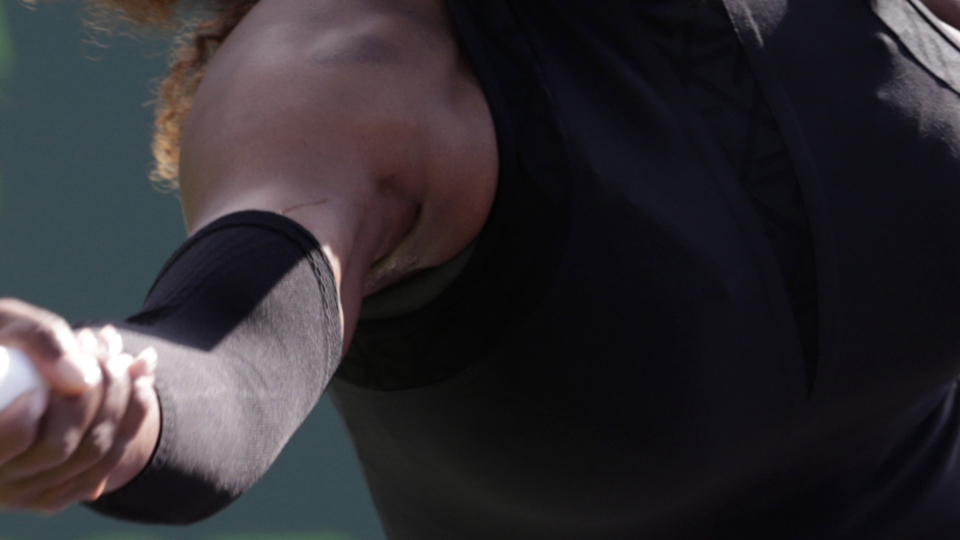 Serena Williams ilk turda veda etti