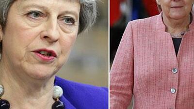 May, Macron ve Merkel Rusya'yı görüştü