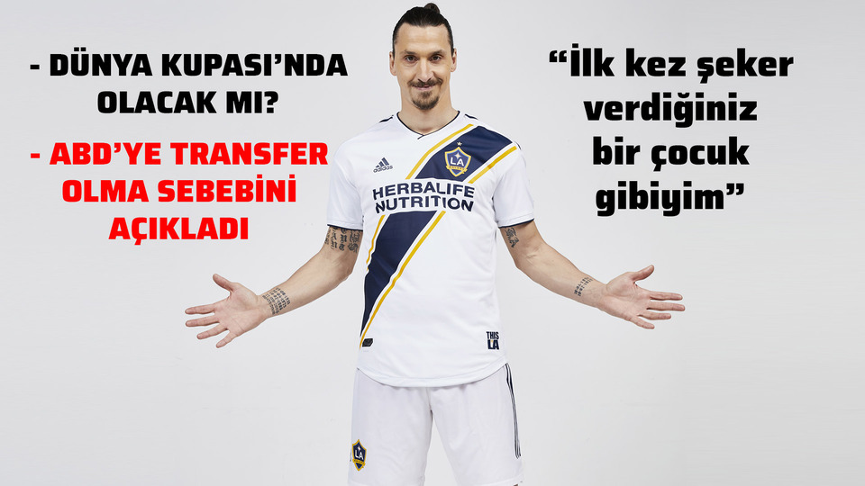 Zlatan yine iddialı: İstersem orada da oynarım