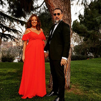 Karnı belirginleşti!