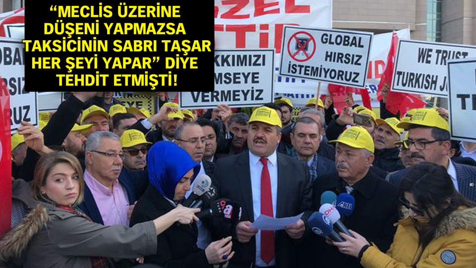 "Biz gerçek beyefendi taksicileriz" deyip suç duyurusunda bulundular