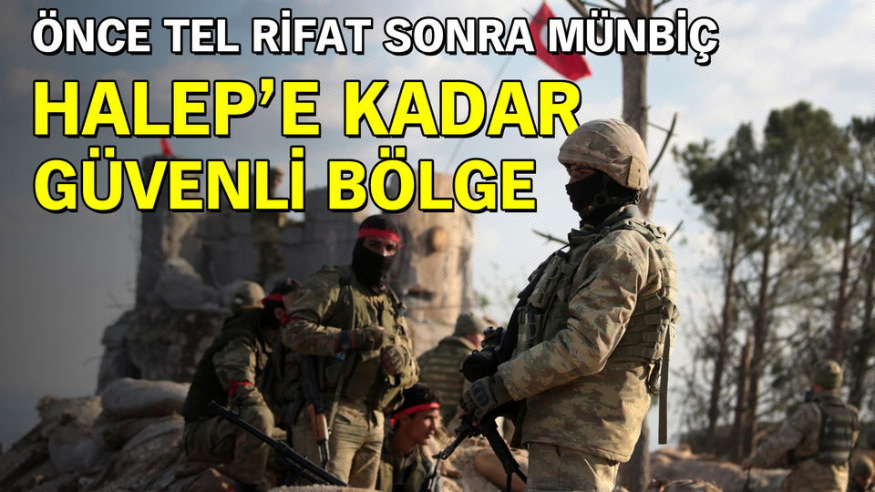 Halep'e kadar güvenli bölge