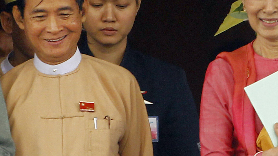 Suu Çii'nin müttefiki Myanmar'ın yeni Devlet Başkanı oldu
