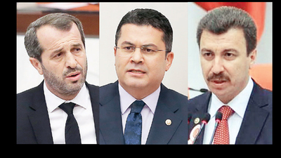 Üstü çizilen 3 vekil listede