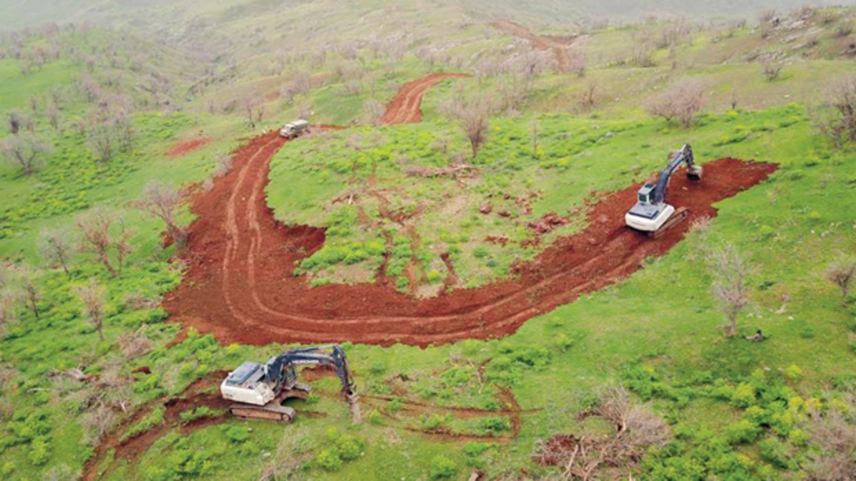 Kuzey Irak'a üs yolu