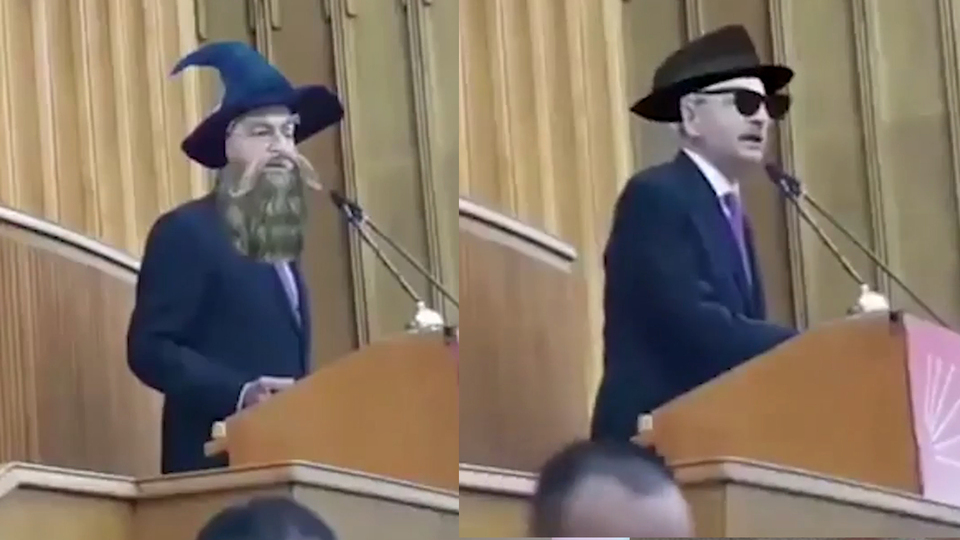 CHP'li vekil canlı yayında emojileri açık unutunca...