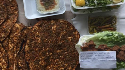 Bunu kimse beklemiyordu! Lahmacuncunun yazdığı not şaşkına çevirdi