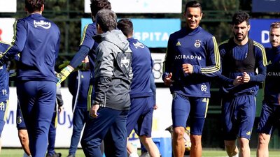 Fenerbahçe'nin hazırlıkları sürdü