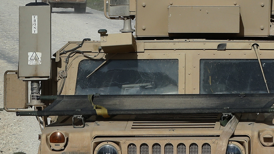 Münbiç'te ABD öncülüğündeki koalisyon askerlerine saldırı! 2 ölü 5 yaralı!