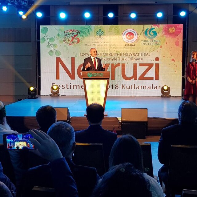 Cumhurbaşkanı Başdanışmanı Topçu Arnavutluk'ta temaslarda bulundu