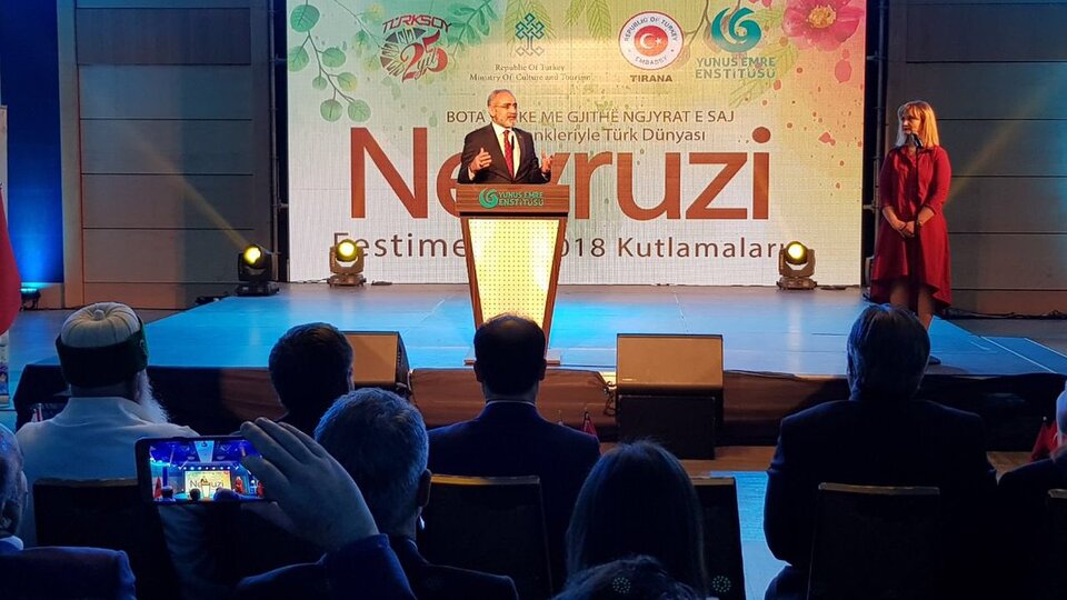 Cumhurbaşkanı Başdanışmanı Topçu Arnavutluk'ta temaslarda bulundu