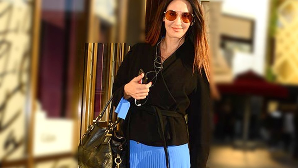 Ayşe Tolga'nın şık kombini