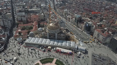 Taksim Camii'nde son durum!